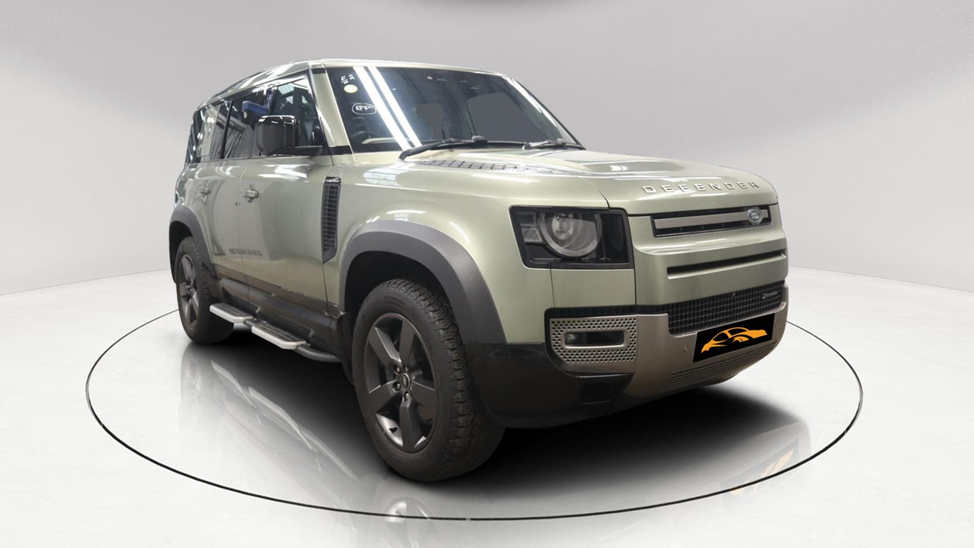 Land Rover Defender 90, front three-quarter view